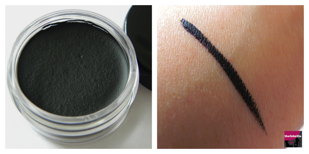 Battle of the Gel Eyeliner INGLOT Matte 77 vs. MAC Blacktrack
